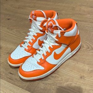 Nike Dunk High Sail/Safety Orange